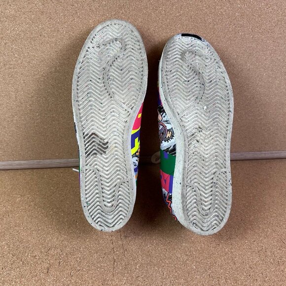 Adidas X Kris Andrew Superstar Pride Neon Embroidered Sneaker Mens Size 10 - Picture 7 of 7